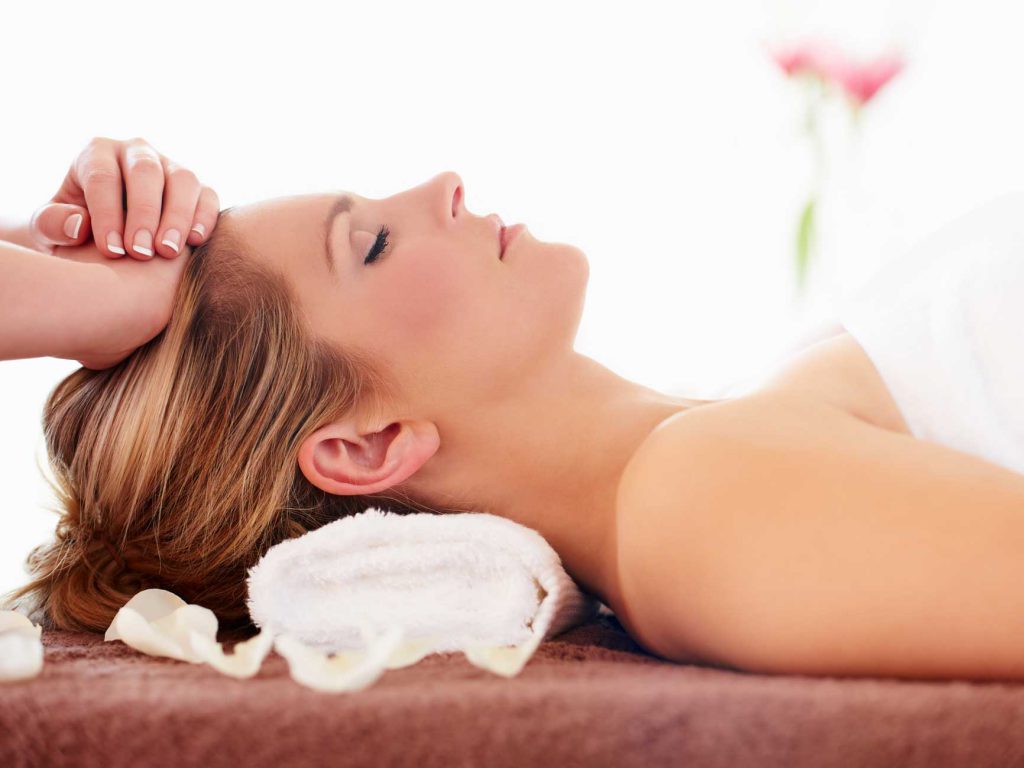 Massage using massage wax