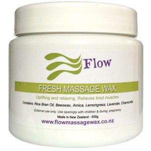 Fresh Massage Wax ideal for massage for beginners